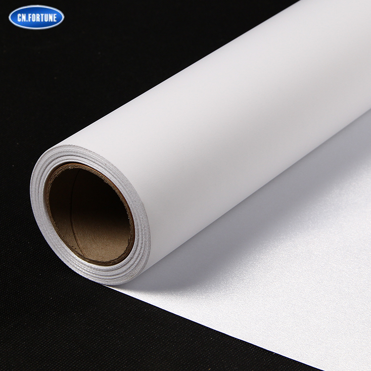 High Strength Advertising Material Water-Base Waterproof White Fabric