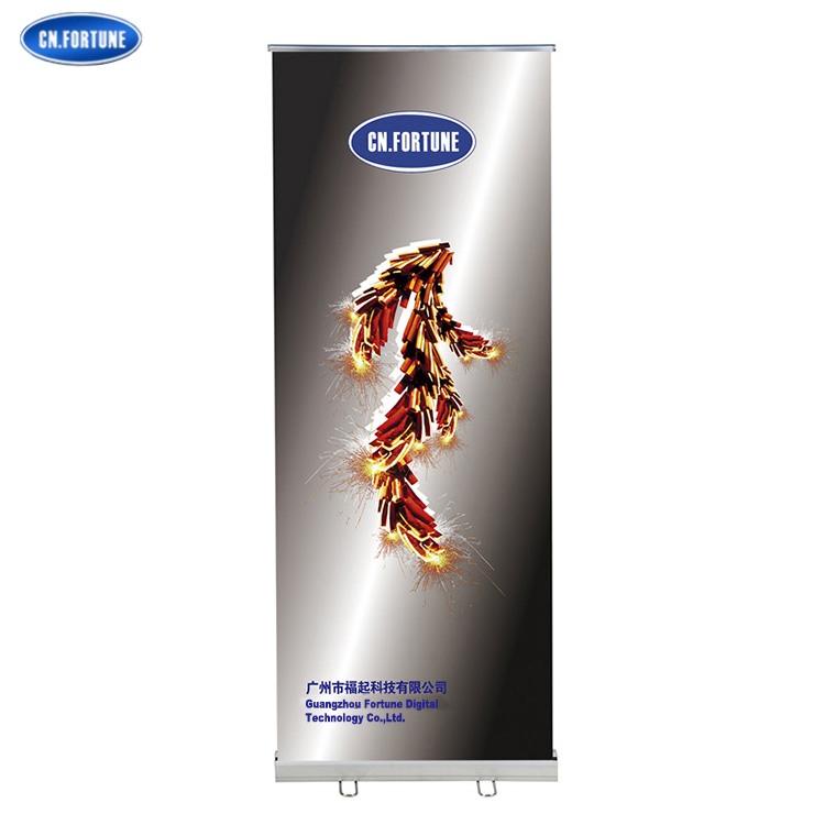 Competitive Price Standard Alunminum Banner Stand with Steel Feet