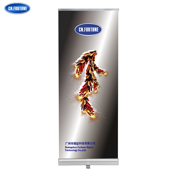 Excellent Quality Aluminum Roll up Banner Stand with Single Foot Type