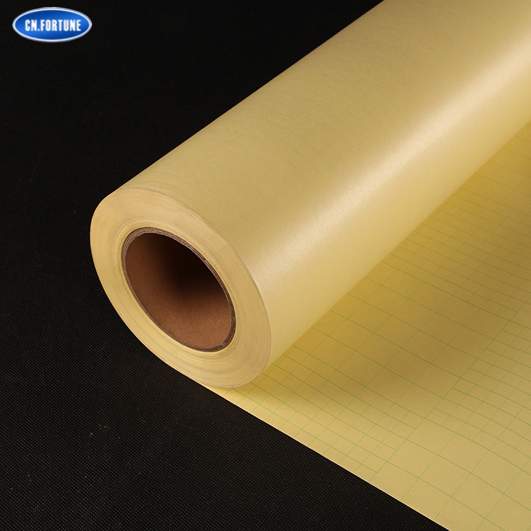High Strength Matte Cold Lamination Film Yellow Back for Digital printing