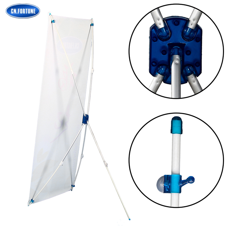 Best Selling Aluminum X Banner Stand with Top Quality for Show