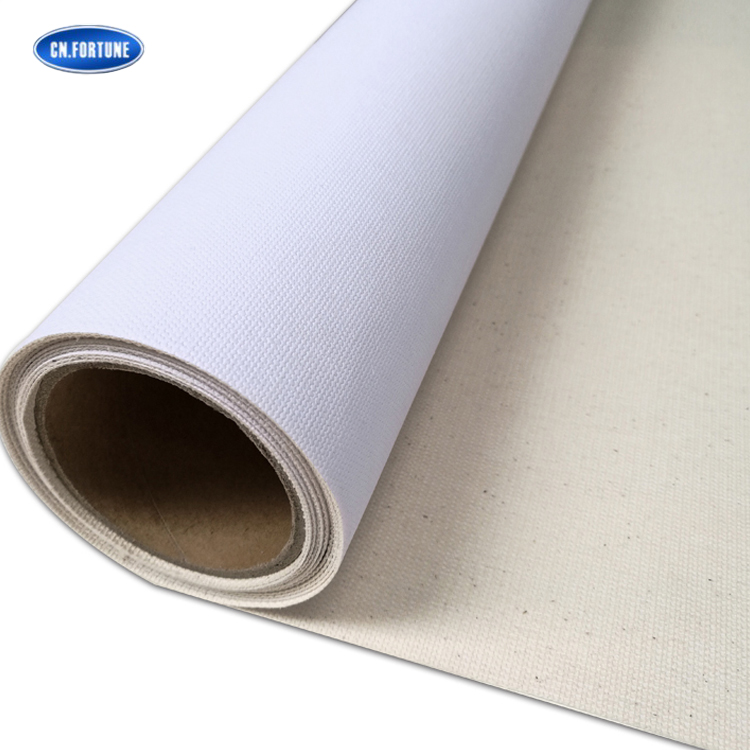 2020 hot sale canvas inkjet Water-Base Waterproof cotton canvas matte with factory price
