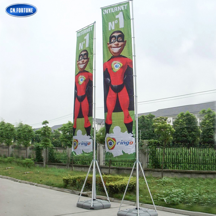 Guangzhou manufacturer 5M flag pole for outdoor advertising