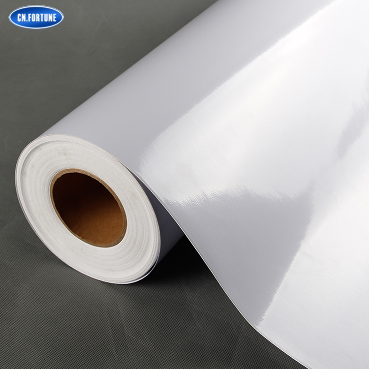 Polyester vinyl  sheet pvc self-adhesive stickers rolls