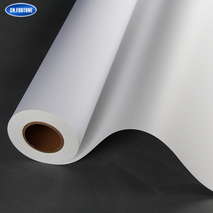 High Quality Synthetic PP Paper Roll for Trade Show Display Racks