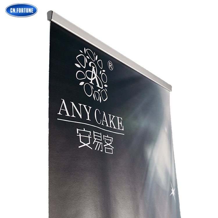 Cheapest Outdoor Digital Banner Stands Roll Up Display Double Side Stand For Advertising